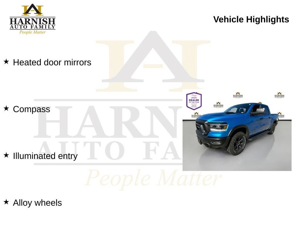 2024 RAM 1500 Rebel Crew Cab 4x4 5'7" Box