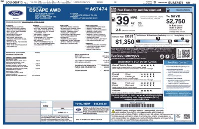 2025 Ford Escape Platinum