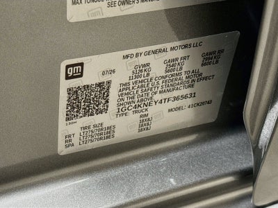 2026 Chevrolet Silverado 2500 HD LT