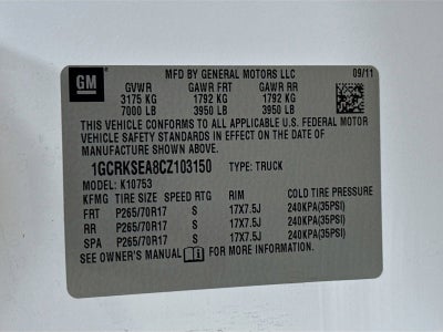 2012 Chevrolet Silverado 1500 LT