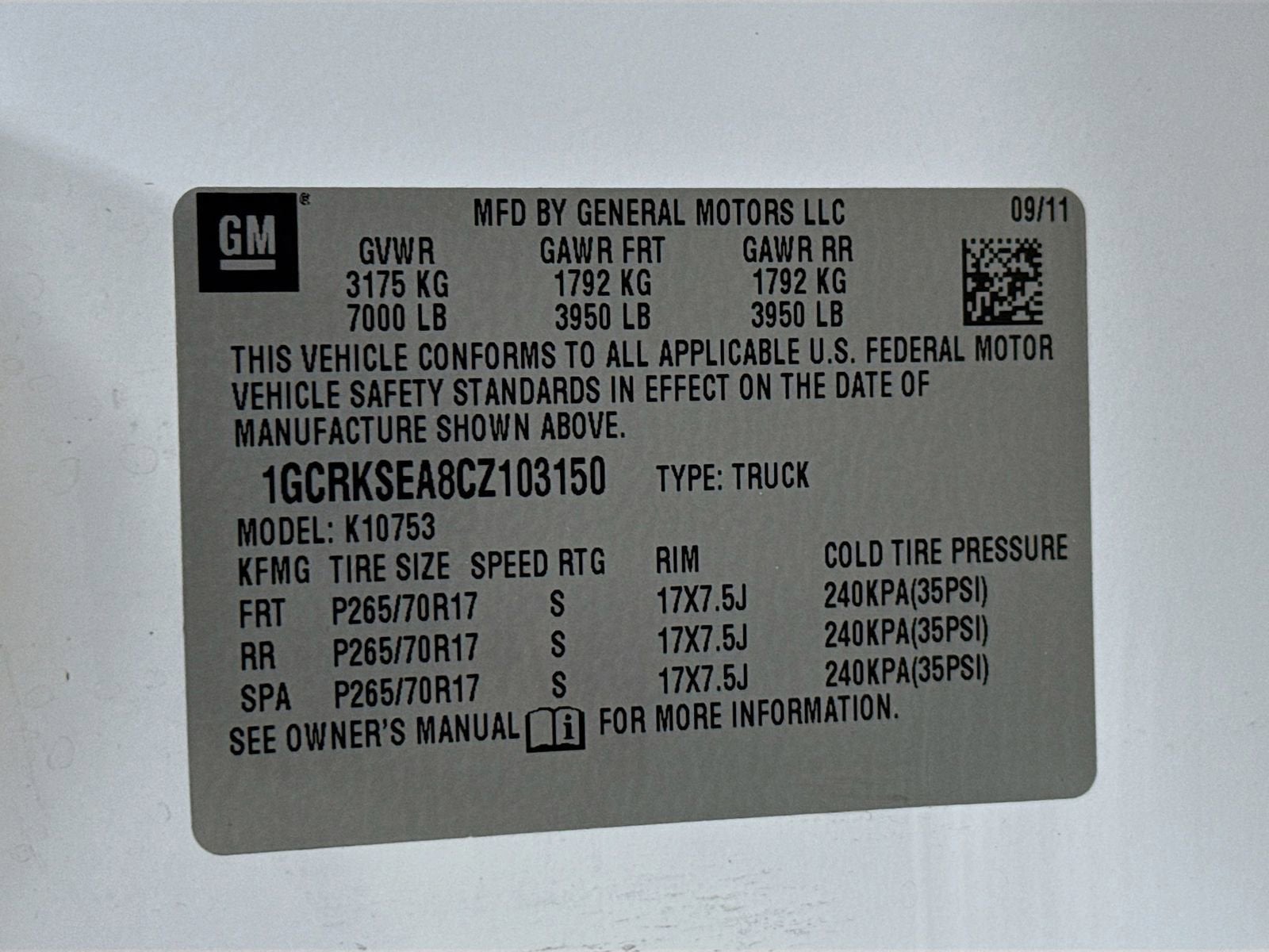 2012 Chevrolet Silverado 1500 LT
