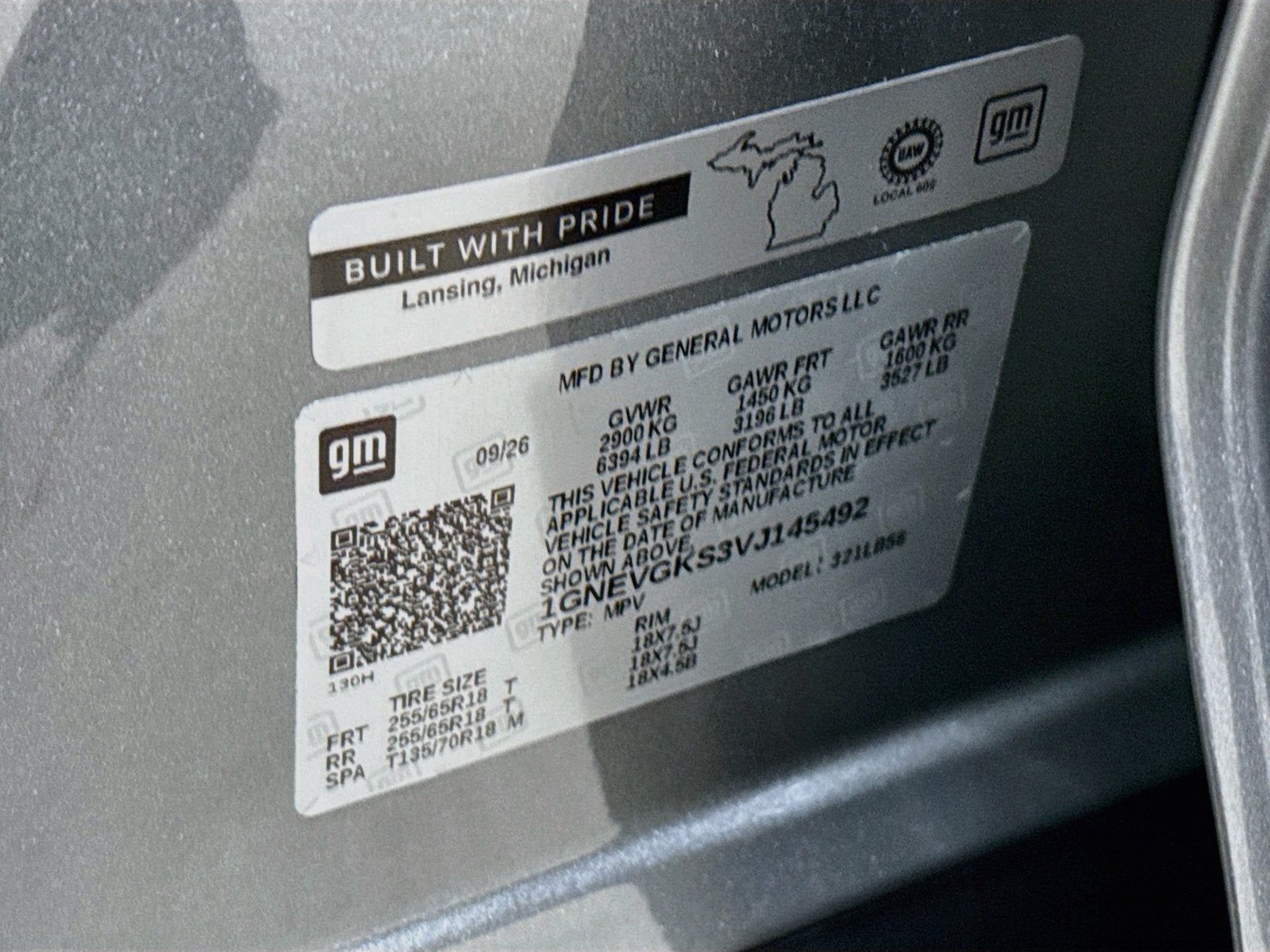 2027 Chevrolet Traverse LT