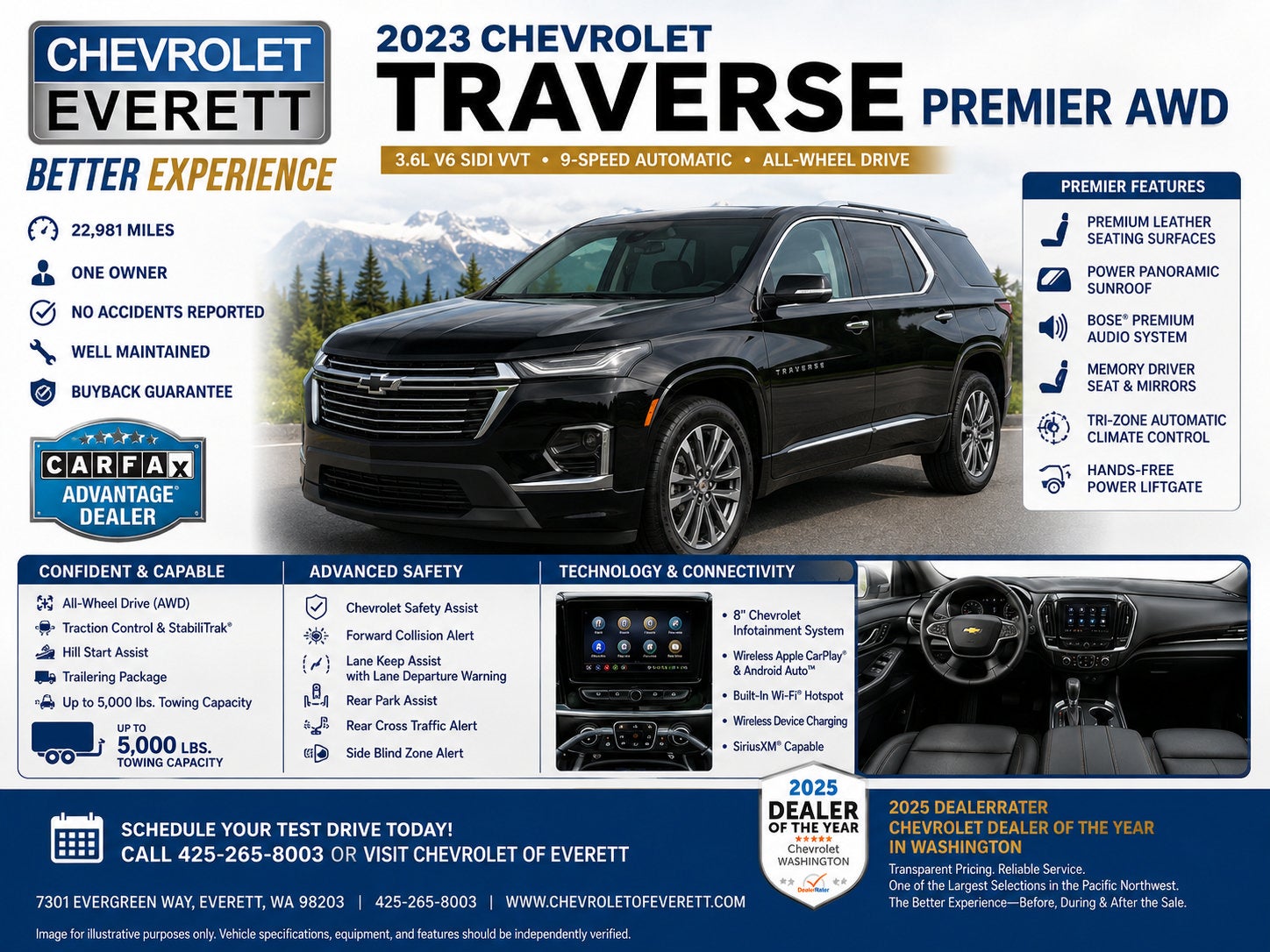 2023 Chevrolet Traverse Premier