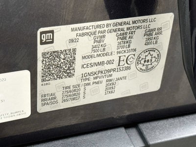 2023 Chevrolet Tahoe Z71