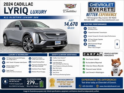 2024 Cadillac LYRIQ Luxury 2