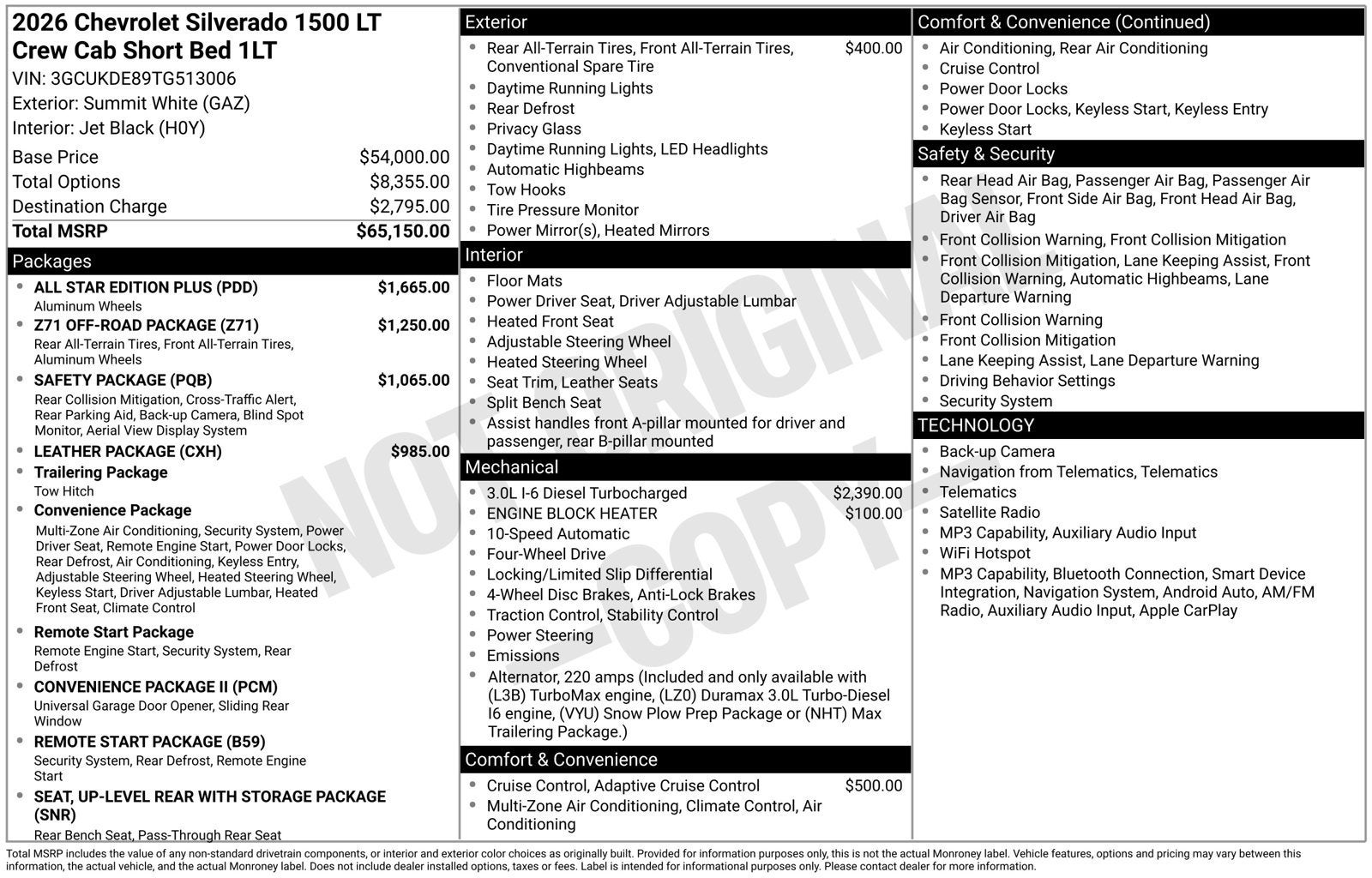 2026 Chevrolet Silverado 1500 LT