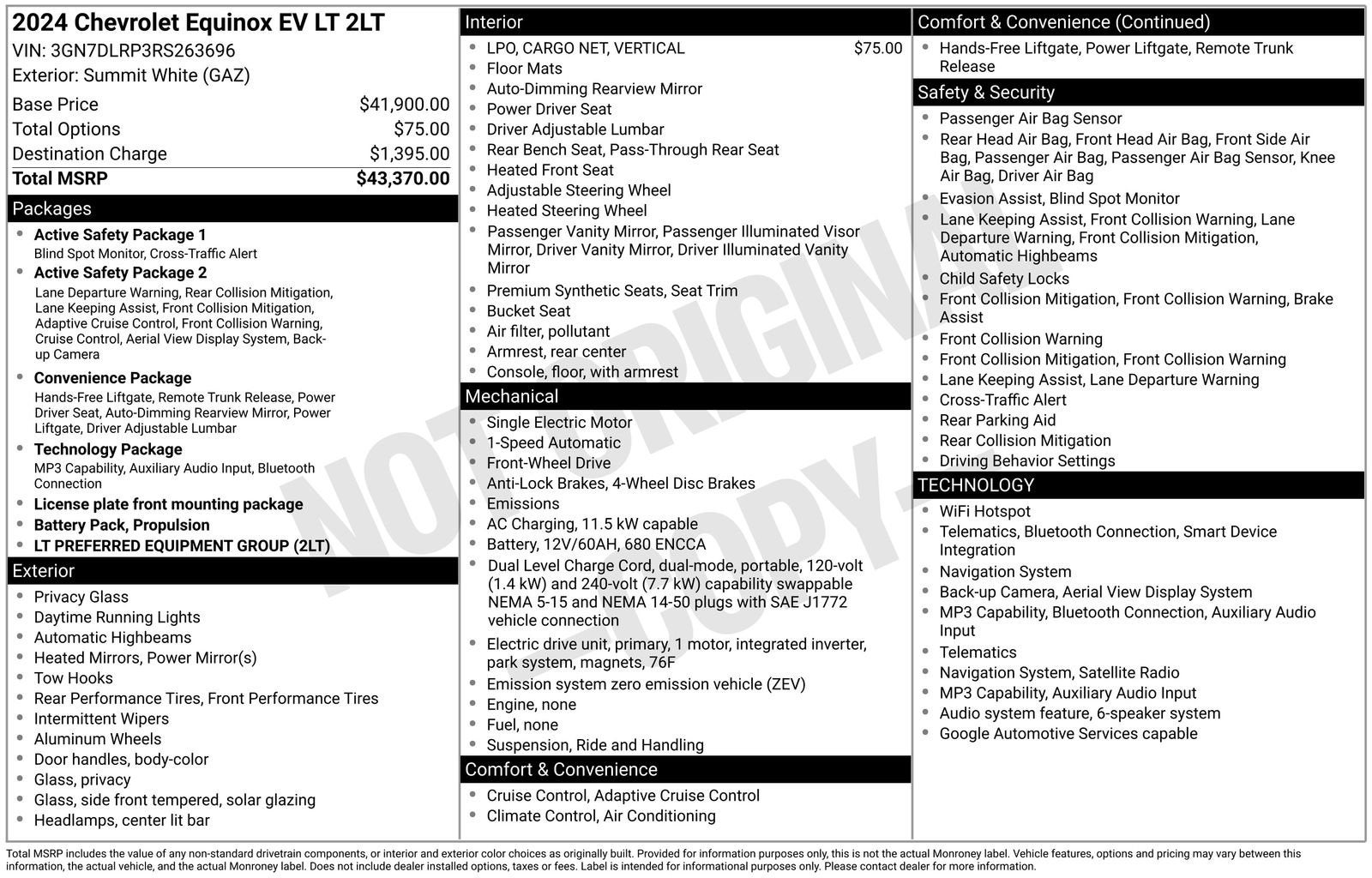 2024 Chevrolet Equinox EV 2LT