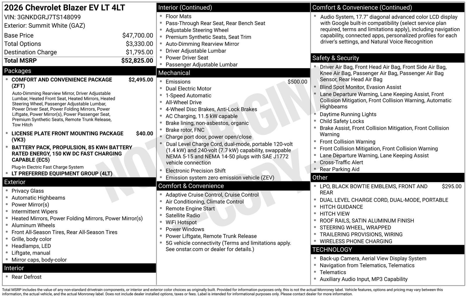 2026 Chevrolet Blazer EV LT