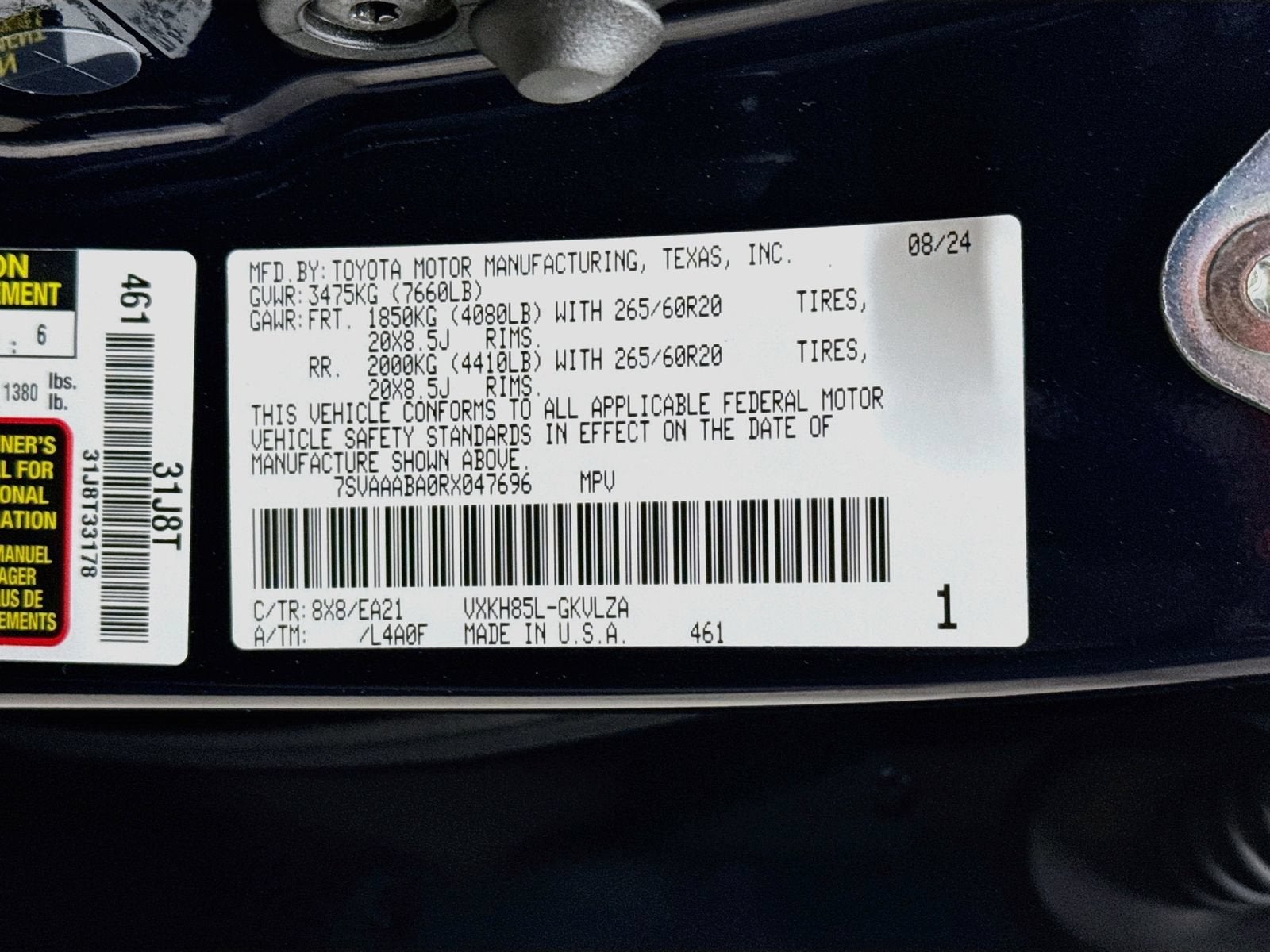 2024 Toyota Sequoia Limited