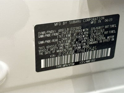 2023 Subaru Forester Wilderness