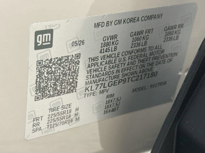 2026 Chevrolet Trax 1RS