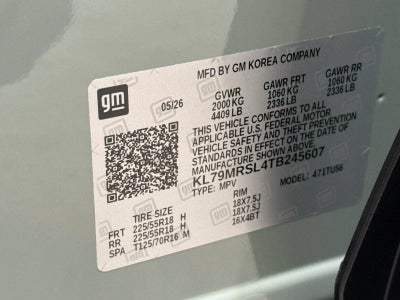 2026 Chevrolet Trailblazer LT
