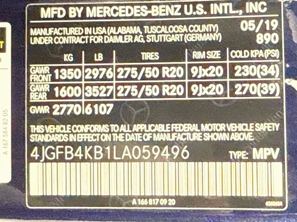 2020 Mercedes-Benz GLE GLE 350 4MATIC®
