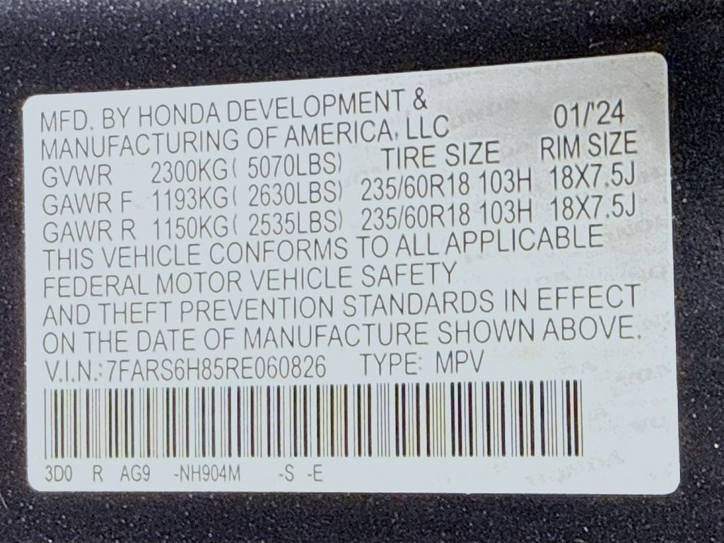 2024 Honda CR-V Hybrid Sport-L