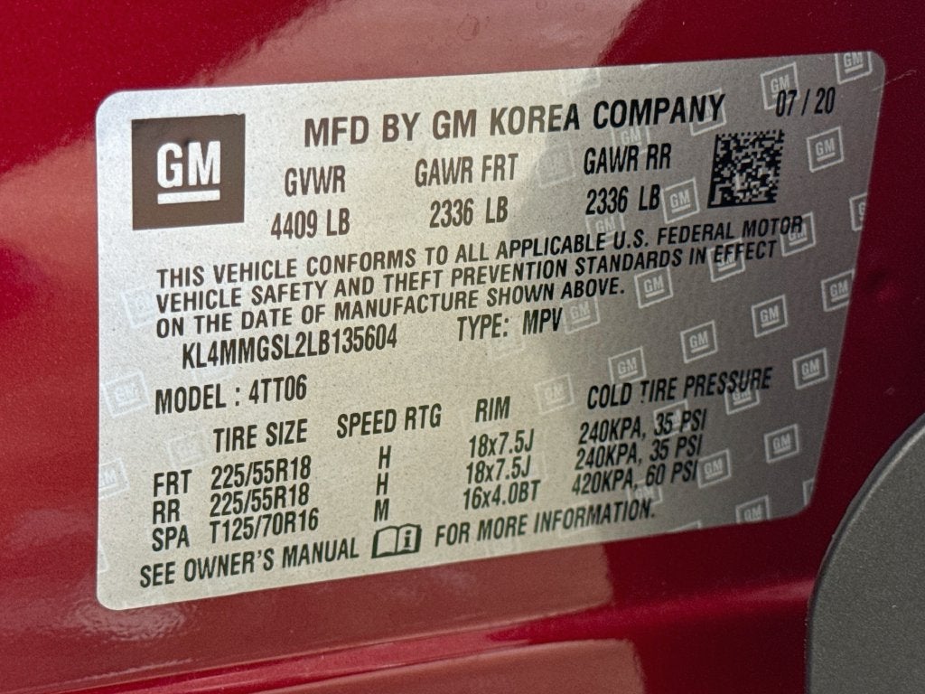 2020 Buick Encore GX Essence