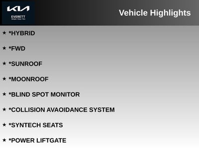 2025 Kia Niro SX