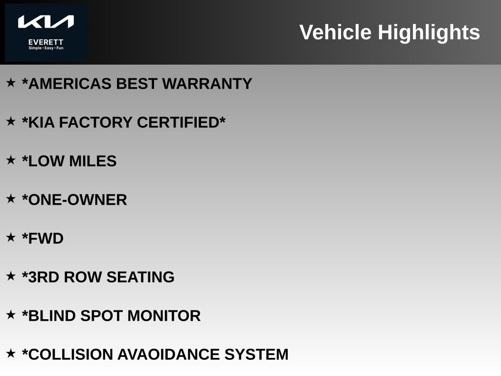 2022 Kia Carnival LXS