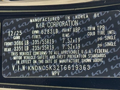 2026 Kia Carnival EX