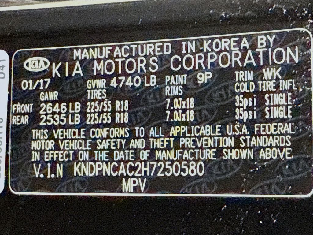 2017 Kia Sportage EX