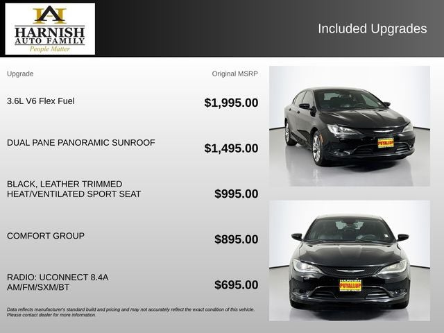 2015 Chrysler 200 S