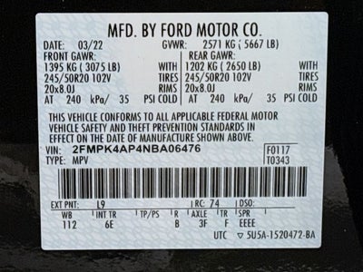 2022 Ford Edge ST