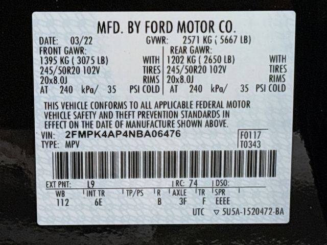 2022 Ford Edge ST