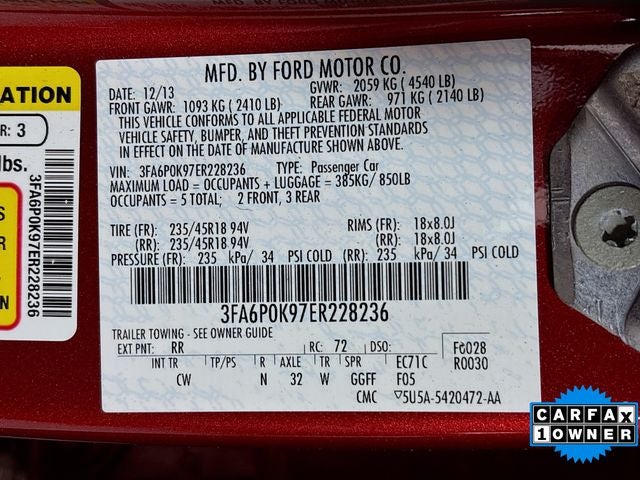 2014 Ford Fusion Titanium