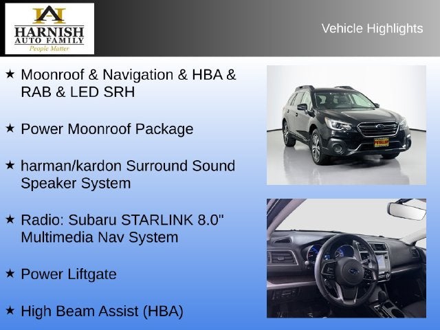 2019 Subaru Outback 2.5i Limited