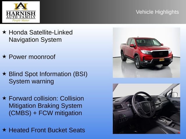 2022 Honda Ridgeline RTL-E