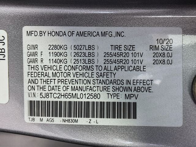 2021 Acura RDX A-Spec Package SH-AWD