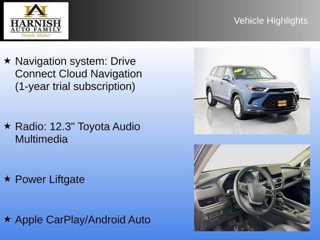 2024 Toyota Grand Highlander Hybrid XLE