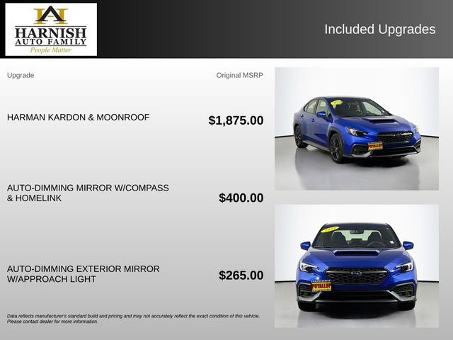 2022 Subaru WRX Premium