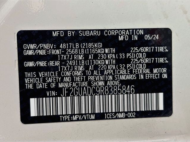 2024 Subaru Crosstrek Premium