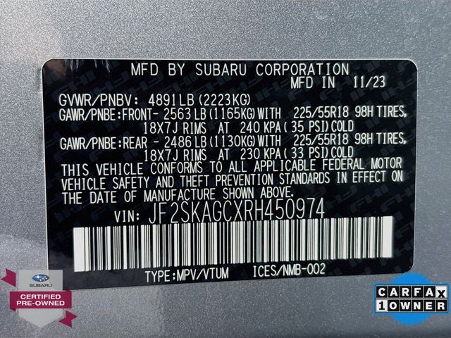 2024 Subaru Forester Sport