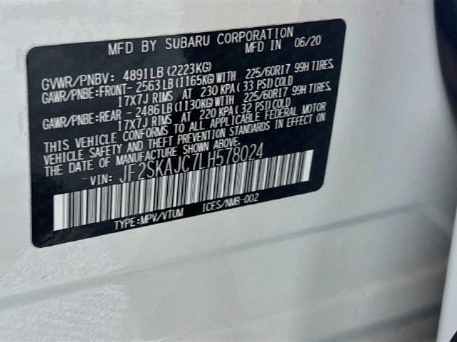 2020 Subaru Forester Premium