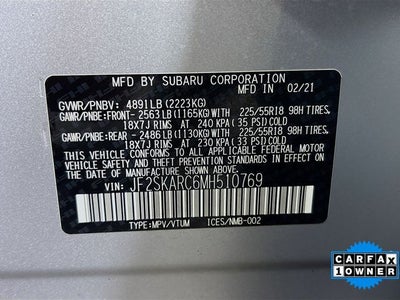 2021 Subaru Forester Sport