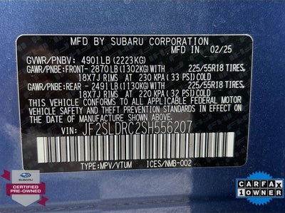 2025 Subaru Forester Limited