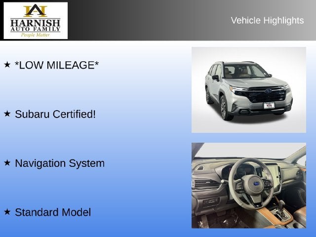 2025 Subaru Forester Touring