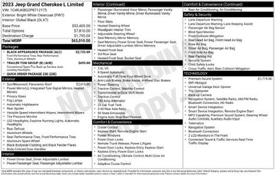 2023 Jeep Grand Cherokee L Limited