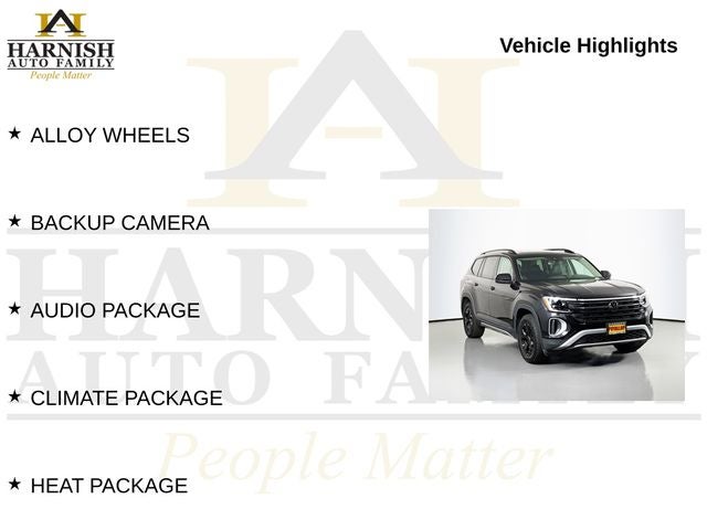 2024 Volkswagen Atlas 2.0T Peak Edition SE w/Technology