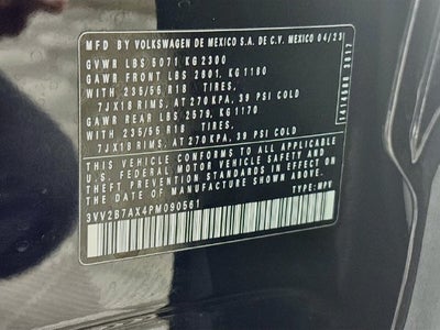 2023 Volkswagen Tiguan 2.0T SE