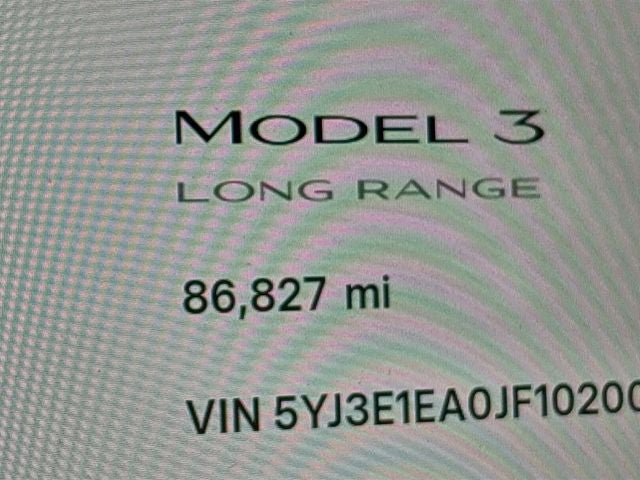 2018 Tesla Model 3 Long Range