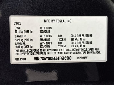 2026 Tesla Model Y Long Range