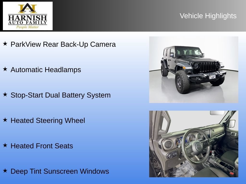 2022 Jeep Wrangler Unlimited High Tide 4x4