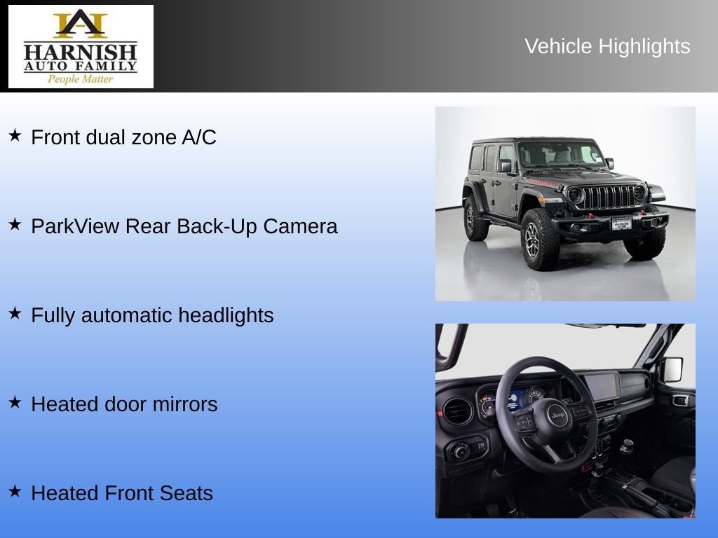 2025 Jeep Wrangler 4-Door Rubicon 4x4