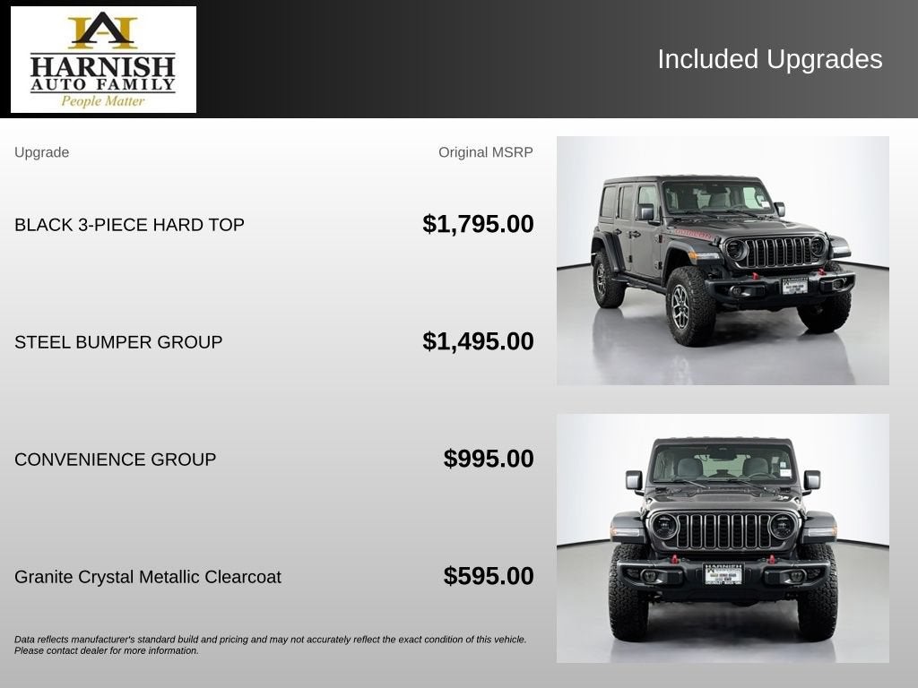 2025 Jeep Wrangler 4-Door Rubicon 4x4