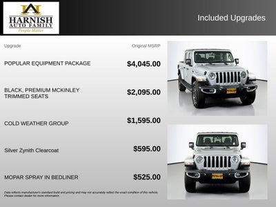 2023 Jeep Gladiator Overland 4x4