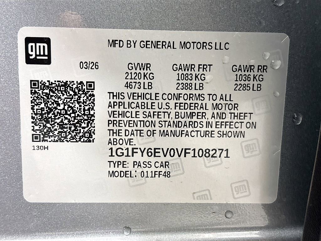 2027 Chevrolet Bolt LT