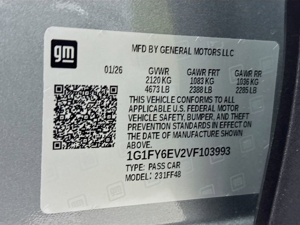 2027 Chevrolet Bolt LT