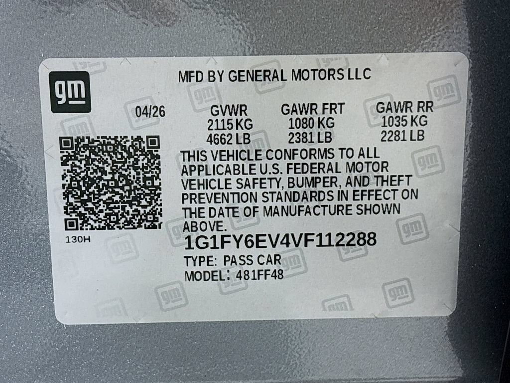 2027 Chevrolet Bolt LT